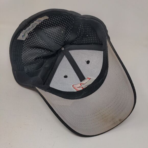 P Star Initial Fitted Hat Black AL/XL Lightweight Embroidered Augusta Sportswear - Picture 6 of 7